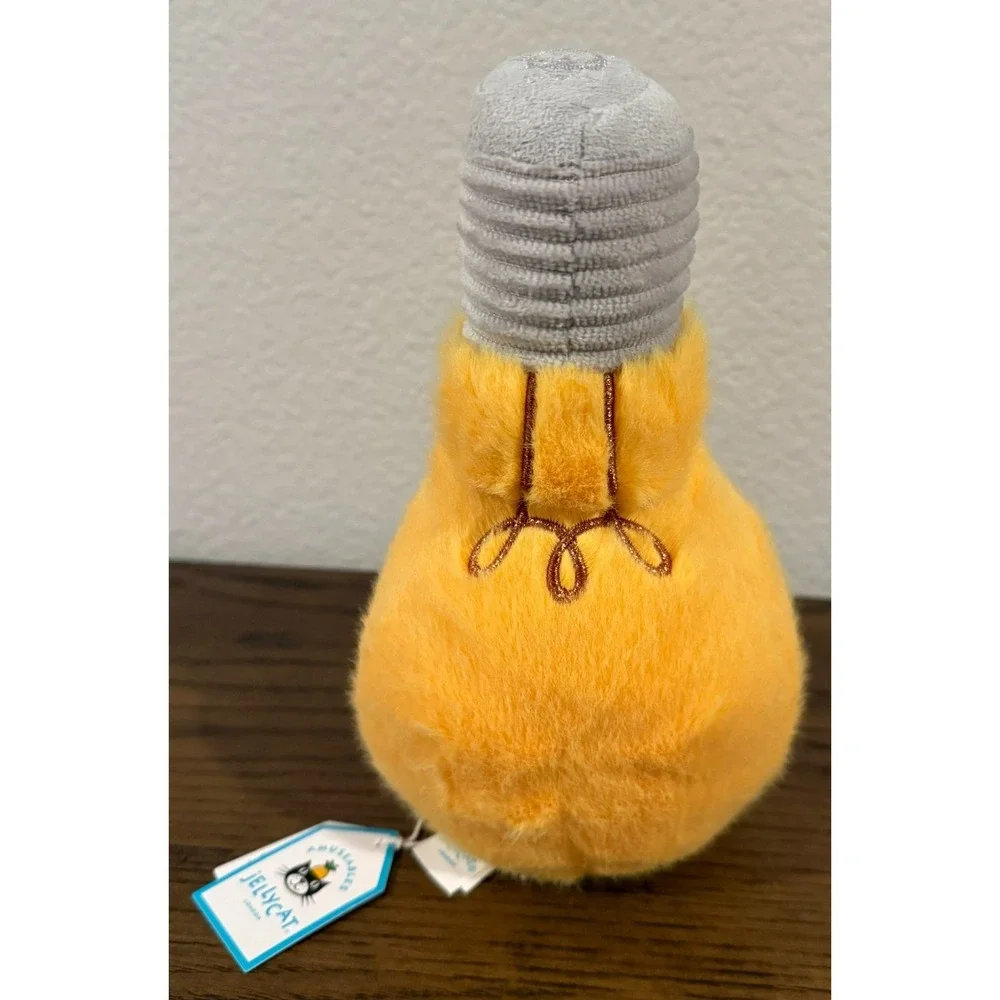 Jellycat Amuseables Lightbulb Plush AUTHENTIC w Dust Bag SAME DAY SHIPPING NWT